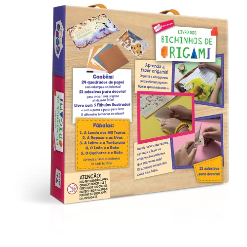 Coleção Fazendo Arte: Bichinhos de Origami - Toyster Brinquedos