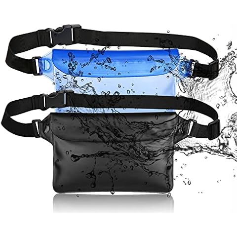 AZEEZ Dry Bag Waterproof Pouch Bag with Adjustable Strap Screen Touchable Bum Bags for Beach Swimming Boating Ideal for Holidays to Protect Cameras Mobile Phones Mp3 Players Documents (Pack of 1) Cover
