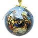 Set of 6 Round For We Have Seen His Star Holy Family Three Kings Nativity Decoupage Ornament