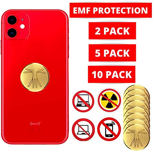 EMF Protection for CELLPHONES/Laptop - Anti EMF/EMR Radiation Sticker - Radiation Shield Blocker