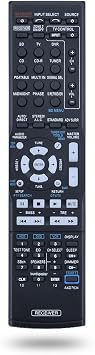 AXD7534 Replacement Remote Control for Pioneer AV Receiver VSX-519V SX-319V-K SX-319V VSX-819H VSX-517-S VSX-817-K VSX817S VSX-817-S VSX817K VSX-80TXV AXD7535 AXD7569 AXD7531