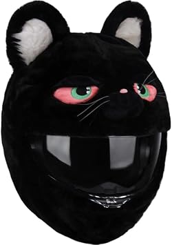 Motorcycle Helmet Cover, Full Helmets Halloween Cap Cover Motorbike Funny Heeds Helmets Protective Cover Outdoor