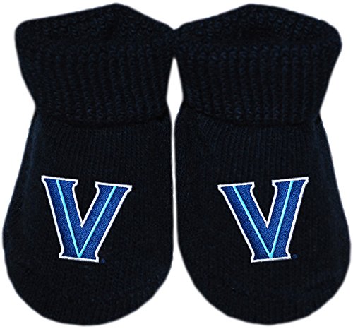 Creative Knitwear Villanova University Wildcats Newborn Baby Bootie Sock