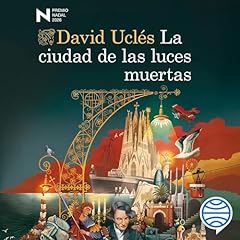 Diseño de la portada del título La ciudad de las luces muertas
