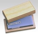 holsteinvision Schleifmodel LINDER Arkansas Abziehstein Hart 100x40mm In Holzschatulle Schärfsysteme, Mehrfarbig, 100 x 40 mm