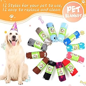 Tatuo-12-Pieces-Puppy-Blanket-for-Litter-Dog-Bulk-Summer-Throw-Blanket-Puppy-Fleece-Blanket-with-Paw-Print-Soft-Sleep-Mat-Washable-Pet-Pad-for-Kitten-Puppy-Small-AnimalsMultiple-Style - Cucciolini Doodles   Tatuo-12-Pieces-Puppy-Blanket-for-Litter-Dog-Bulk-Summer-Throw-Blanket-Puppy-Fleece-Blanket-with-Paw-Print-Soft-Sleep-Mat-Washable-Pet-Pad-for-Kitten-Puppy-Small-AnimalsMultiple-Style