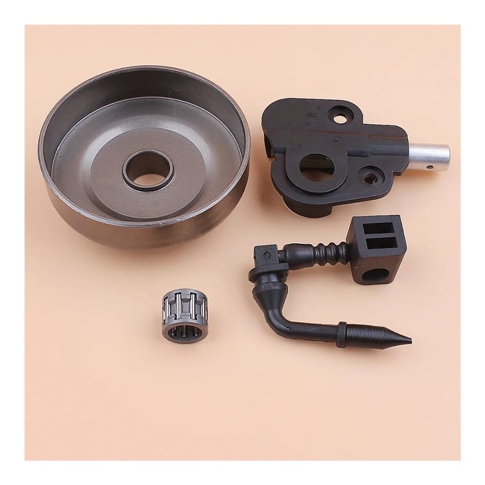 Kit de Bomba de Aceite con piñón de Tambor de Embrague de 3/8" for motosierras 350, 351, 352, 370, 371, 390 y 420. Piezas de Repuesto: 530047061 y 530071259.