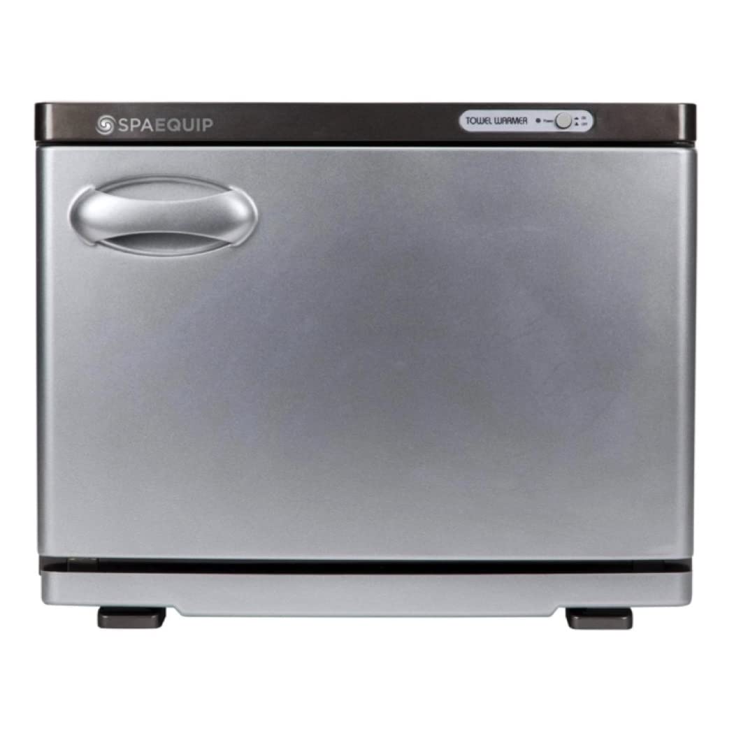 SpaEquip Standard UV Towel Warmer Cabinet, Silver