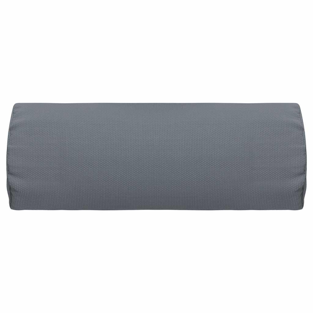 Cuscino Poggiatesta per Sdraio da Giardino Grigio 40x15 cm | Supporto cervicale imbottito per sedia a sdraio da esterno, ideale per momenti di relax in giardino o terrazzo.