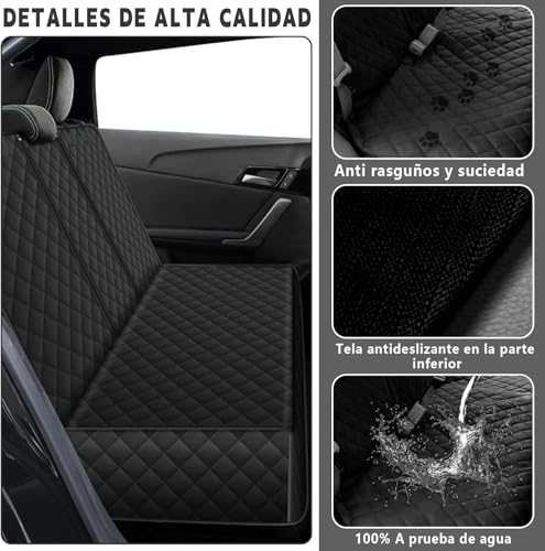 Couverture de siège imperméable Kia Ceed 3 protection chien durable - 5