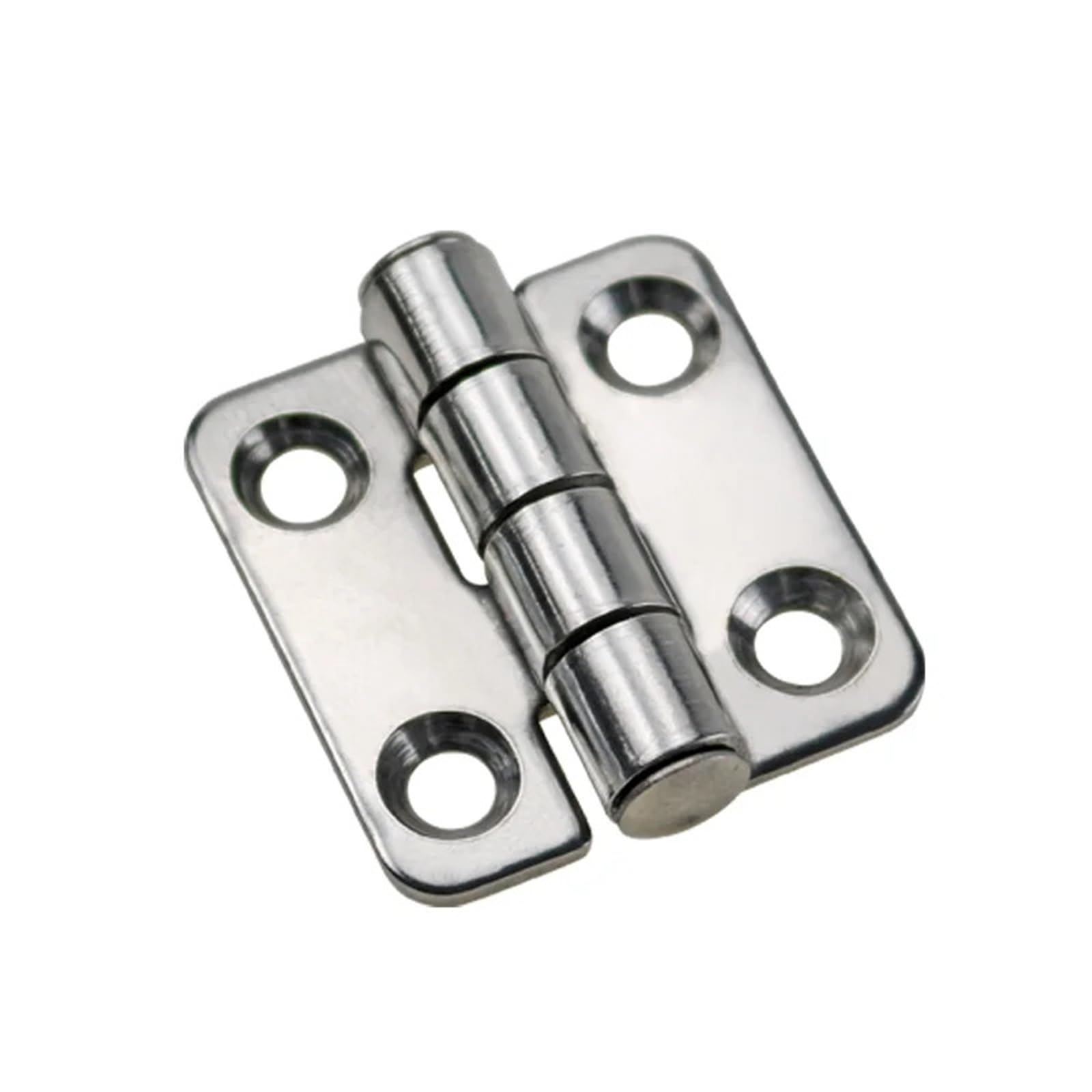 Rmwkrmogrf One Color Stainless Steel Hinge Industrial Mechanical Equipment Cabinet Door Thickened Hardware 1Pcs
