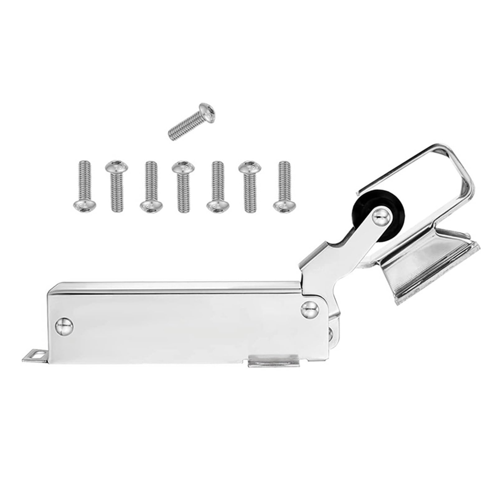 SWENEEN Hydraulic Cooler Door Closer With Adjustable Wide Hook Replacement,Flush To Walk In Doors 3/4 Inch Offset Easy For Home Commercial Use,