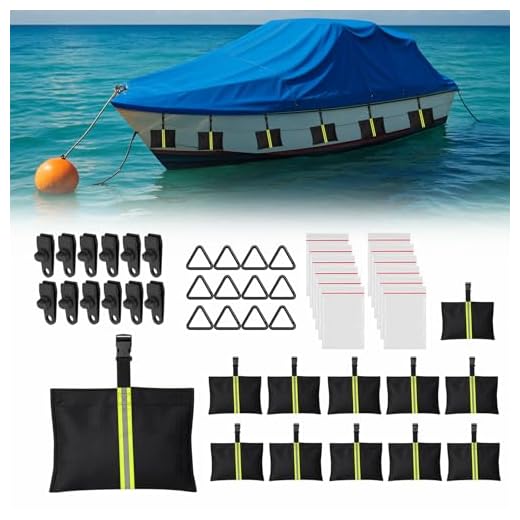 NOOKAT Boat Cover Sandbags Kit