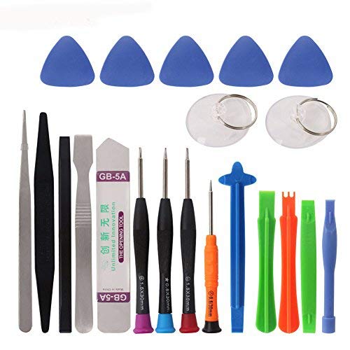 COHK 21 in 1 Mobile Phone Repair Tools Kit Spudger Pry Opening Tool Screwdriver Set for iPhone X 8 7 6S 6 Plus Hand Tools Set
