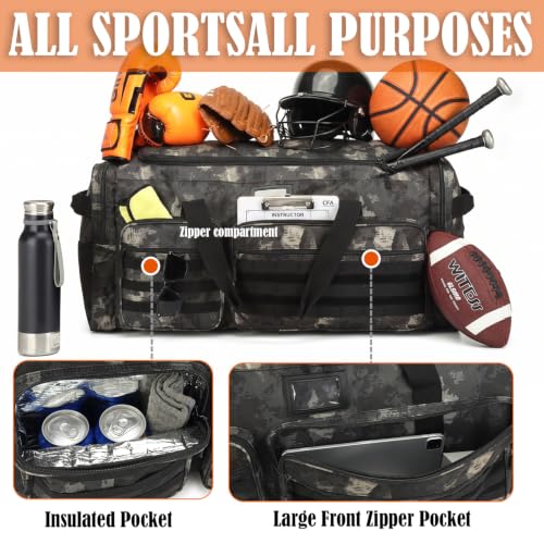 Image of 130L Extra Large Duffle Bag for Men, Heavy Duty Large Duffle Bag for Travel