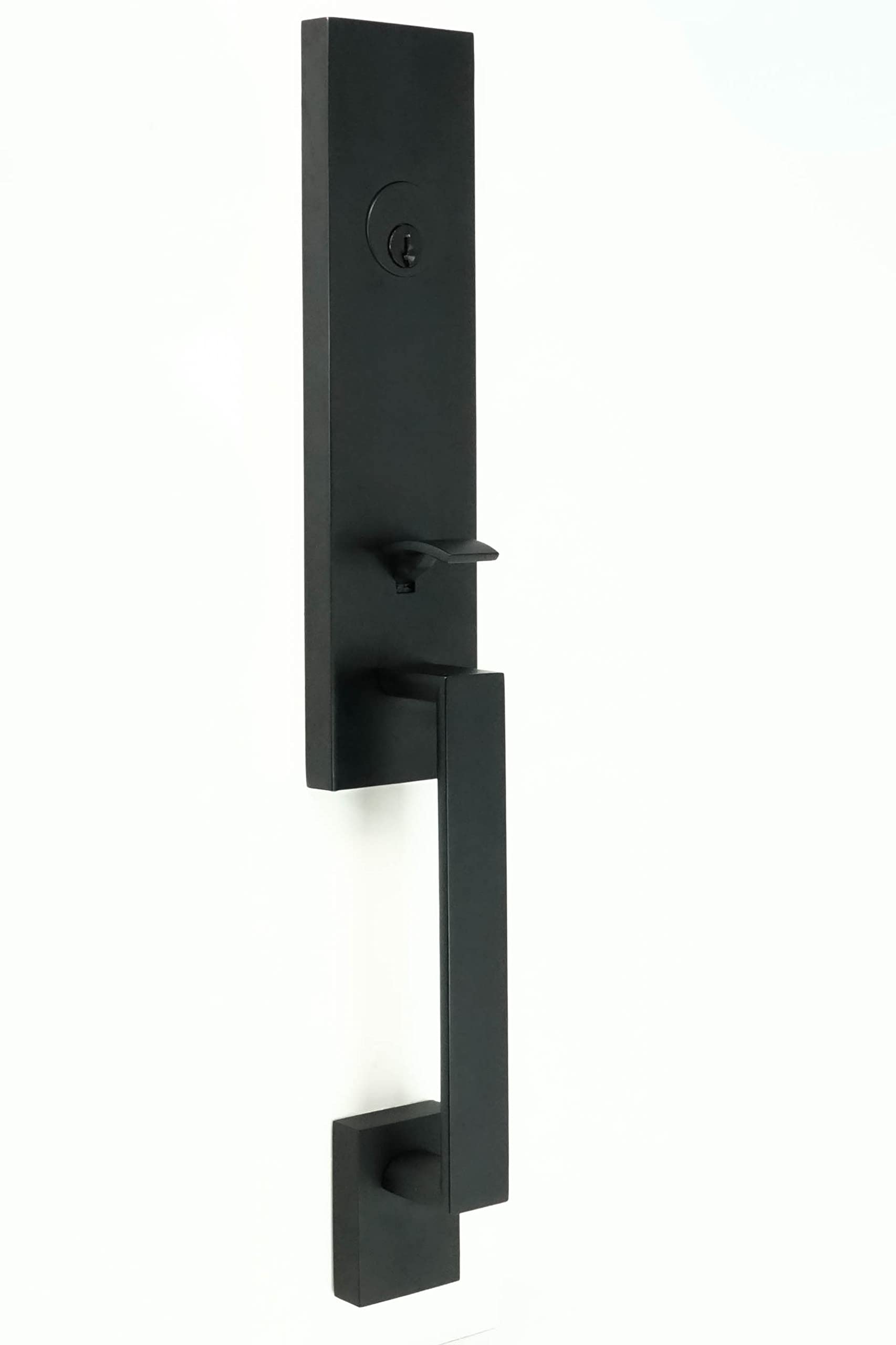 LORD ブラックメタル　blackl Home Decorators Collection Wilshire Matte Black Single Cylinder