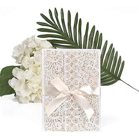 Tarjetas de invitación de boda EWTSHOP Cover