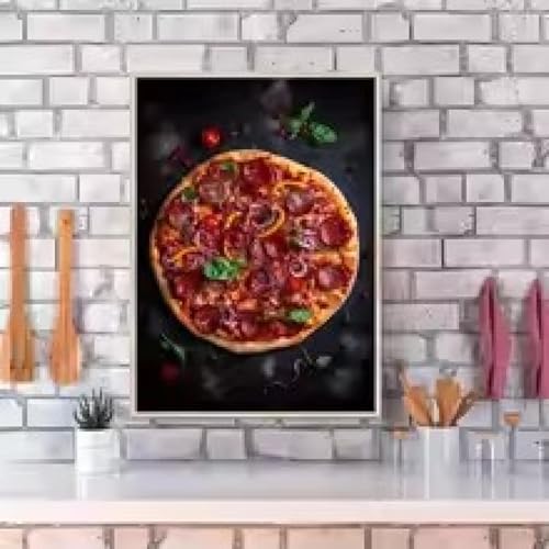Art mural de cuisine pour raviver les murs blancs de la pièce