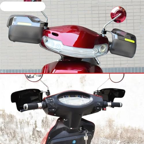 Protège-main moto universel XADV 750 et CBR250R avec bouclier pare-brise - 5