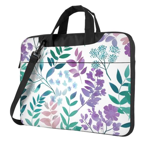 Maletín para portátil 15.6" impermeable con diseño floral miniatura 1
