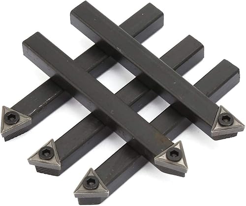 Miniatura 8 de Juego de 5 piezas de insertos de carburo indexables de 14 pulgadas, broca de herramientas de torno de carburo, broca de inserción de herramientas de