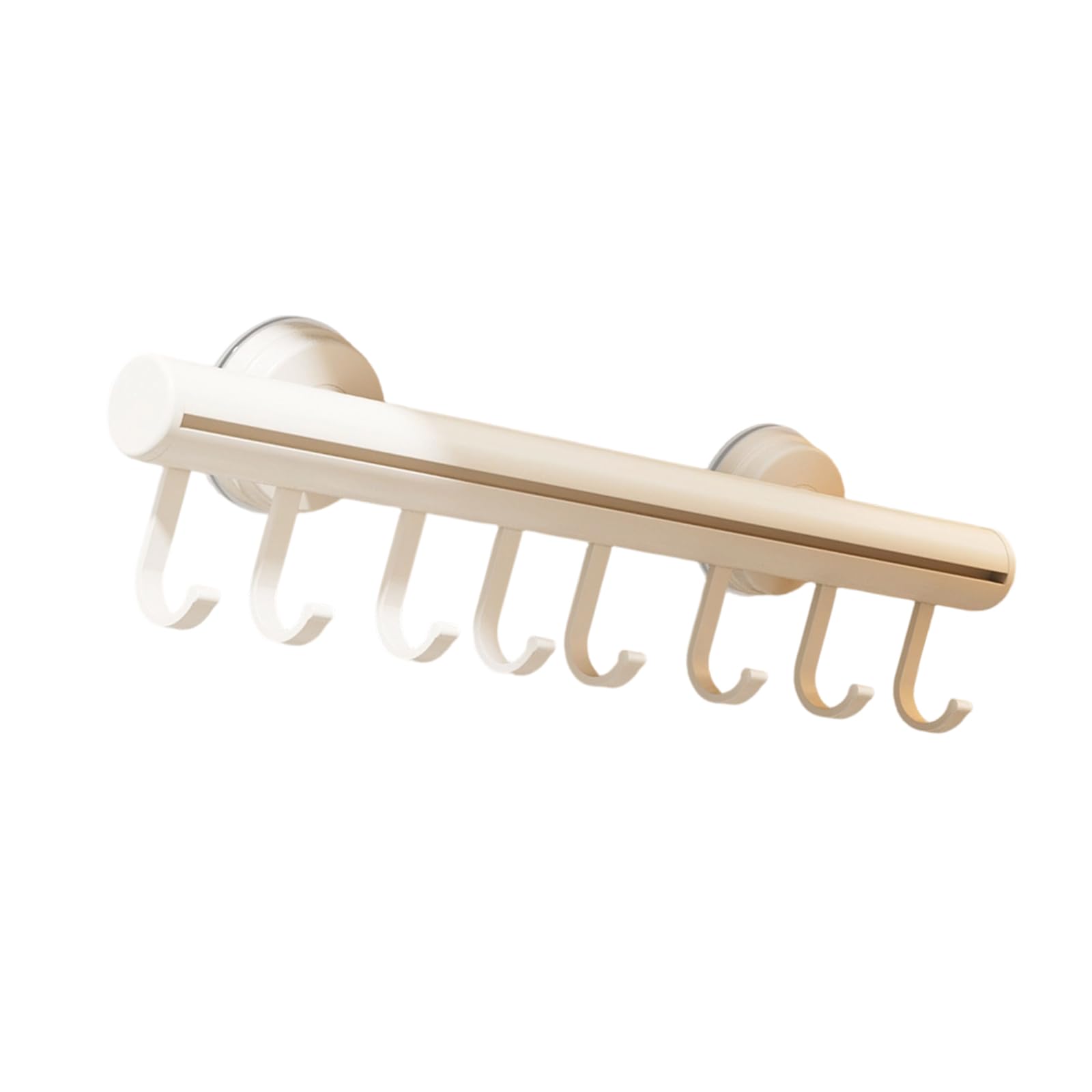 LUCKGONI Suction Cup Mounted Drillless Pull Out Clothing Hanger for Home Wardrobes Storage Organizers Space Saving Modern Design