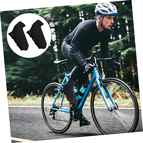 Couvre-chaussures de cyclisme contre les pieds froids avec fermeture éclair robuste