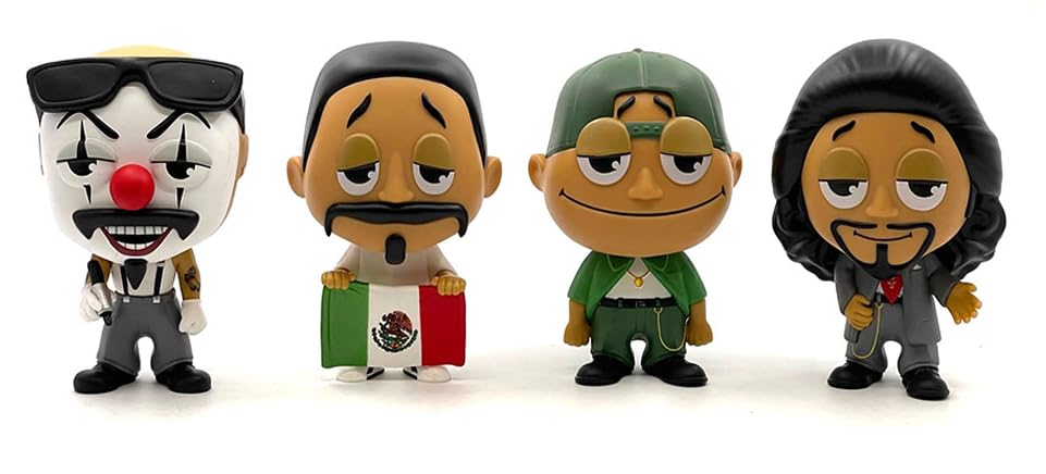 Amazon.com: Homies Figures 4.5″ Big Headz Series 4 4-Pack