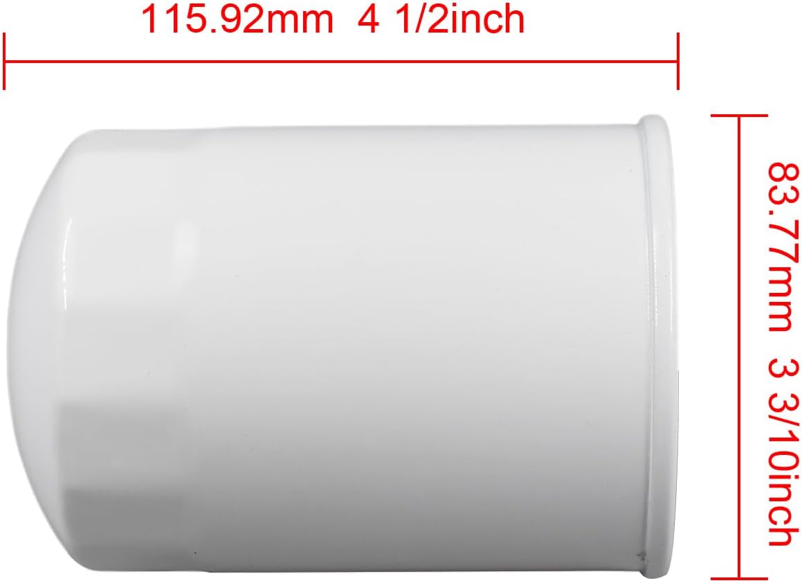 72118856 Lube Filter OF2104 Compatible with Massey Ferguson Compact Tractors 1035 1040 1045 1020 1030 1030L Compatible with Terex Loader SKL823 Lift Truck TX51-19M Telescopic Boom TX5519