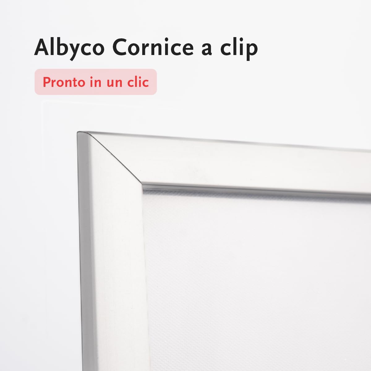 Albyco Cornice Alluminio A3 29.7 x 42 cm 20mm