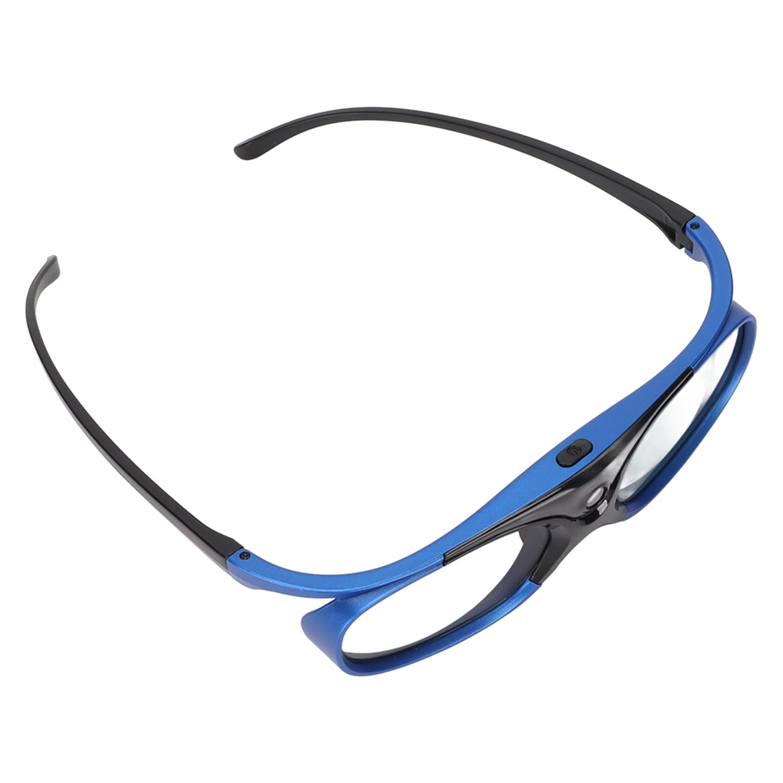 Occhiali 3D 2PCS, Occhiali 3D DLP Link 144Hz Occhiali 3D Attivi con Otturatore Ricaricabile per Tutti I Proiettori 3D DLP Link