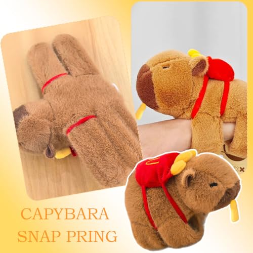 Image of Capybara Plush Toy, Soft Stuffed Animal, Cute Capybara Gifts for Girls and Boys, Perfect for Birthday Presents and Home Decor (25cm)