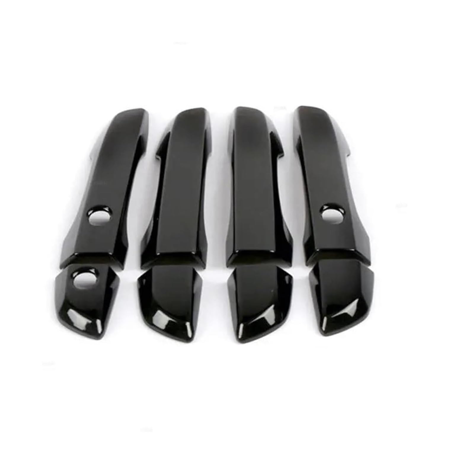 Hckclmbmzw D For Civic 10Th 2016 2017 2018 2019 2020 Lh Exterior Oor Handle Pull Cover Trim Carbon Fiber Grain/Glossy Black Oor Handle Cover(D)