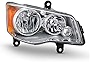 ACANII - For 2011-2017 Dodge Grand Caravan 2008-2016 Chrysler Town & Country Headlight Headlamp Assembly Passenger Side