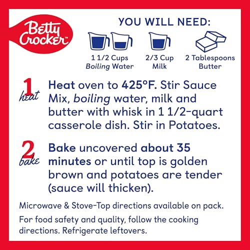 Image of Betty Crocker Scalloped Casserole Potatoes, 4 oz Box