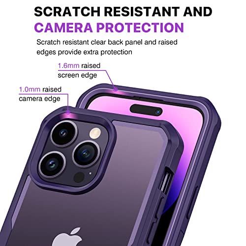 Coque antichoc iPhone 14 Pro Max résolvant les problèmes d'écran brisé et de regards indiscrets - 6