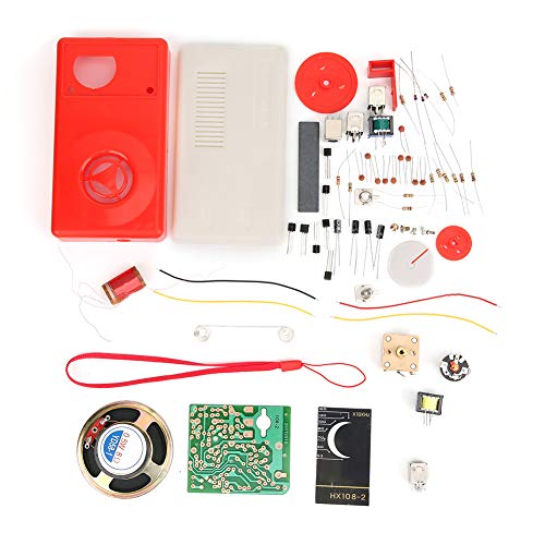 HX108-2 7 Tube Radio Electronic DIY Kit Electronic Learning Set Radio Parts Without Battery Receiver Module PCB DIY Electronic Kits