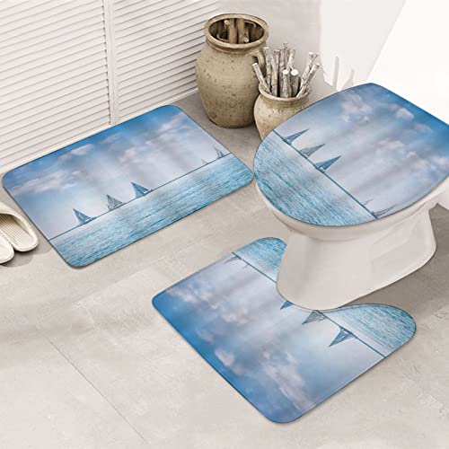 【SUPER QUALITÀ e COMFORT】: realizzato con tessuto in microfibra naturale al 100%, sensazione liscia e piacevole come un passo sulla soffice sabbia marina, ottimo cuscinetto in memory foam standard 40D che aiuta a lenire i muscoli doloranti. darti un supporto di alto livello che altri tappetini da bagno non possono fornire.
