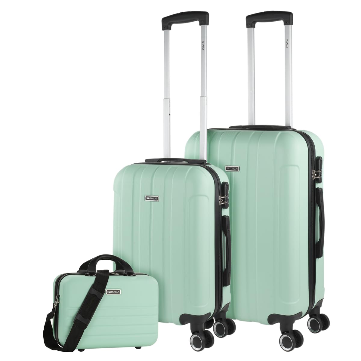 ITACA - Maleta Mediana con 4 Ruedas Giratorias para Viajes Largos Tipo Trolley Ideal como Maletas de Viaje Grandes 23 Kilos y Maleta Viaje Mediana Resistentes, Amarillo — view 50
