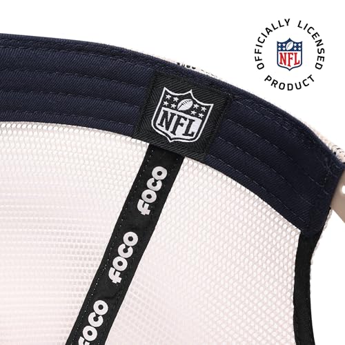 FOCO Men's Green Bay Packers Cap NFL Logo Casual Mesh Trucker Hat, Team Color - Image 5