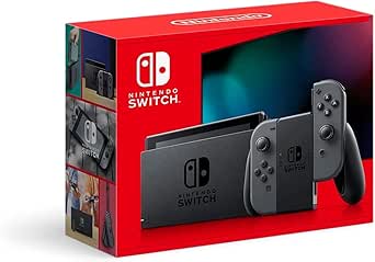 Nintendo Switch Console with Gray Joy-Con (Japanese Version)