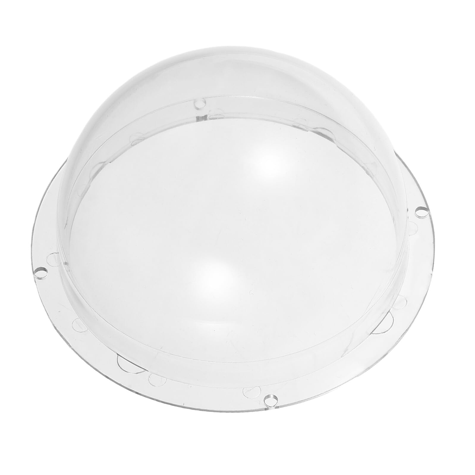 Copertura Protettiva per Telecamera di Sicurezza in Acrilico Trasparente Cupola Antipolvere per Uso Esterno Scudo Protettivo Resistente per Housing Telecamera Sorveglianza