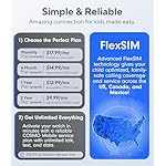 JrTrack 4 Kids Smart Watch by Cosmo | Phone Watch & GPS Tracker | Enhanced Parental Controls | Call, Text, Activity, School Lock | Spotify Music | SIM Card Included | SOS & Safety Alerts | (Black) - Image 5