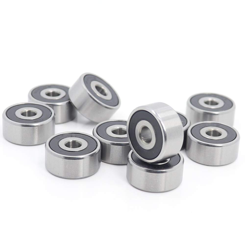 Roulement 1616 2RS ABEC-1 de dimensions 12,7x28,575x9,525 mm pour axe rotatif en pouces