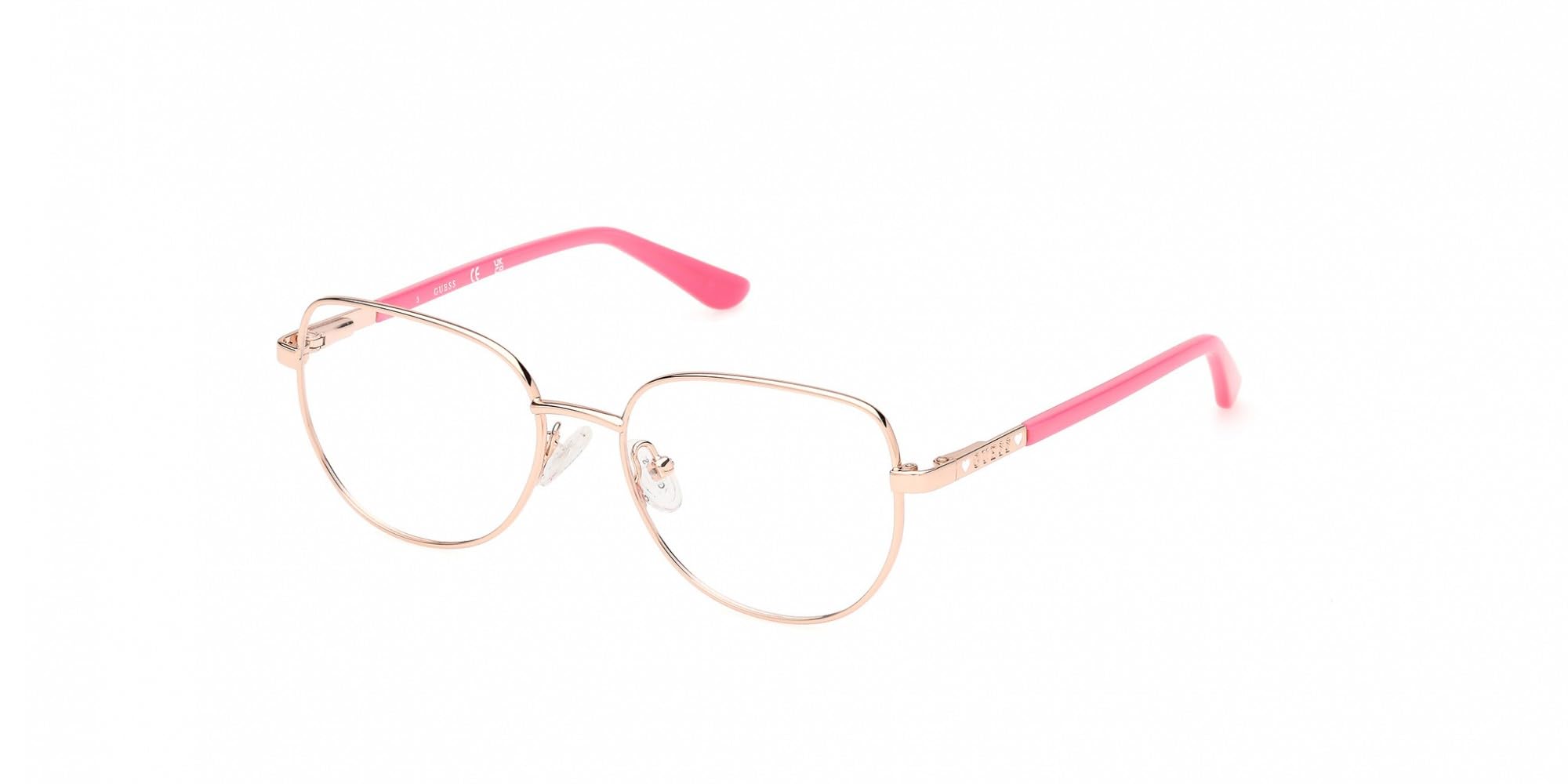 GAFAS GUESS-GU50140 C: shiny rose gold 47x15x39,4x130