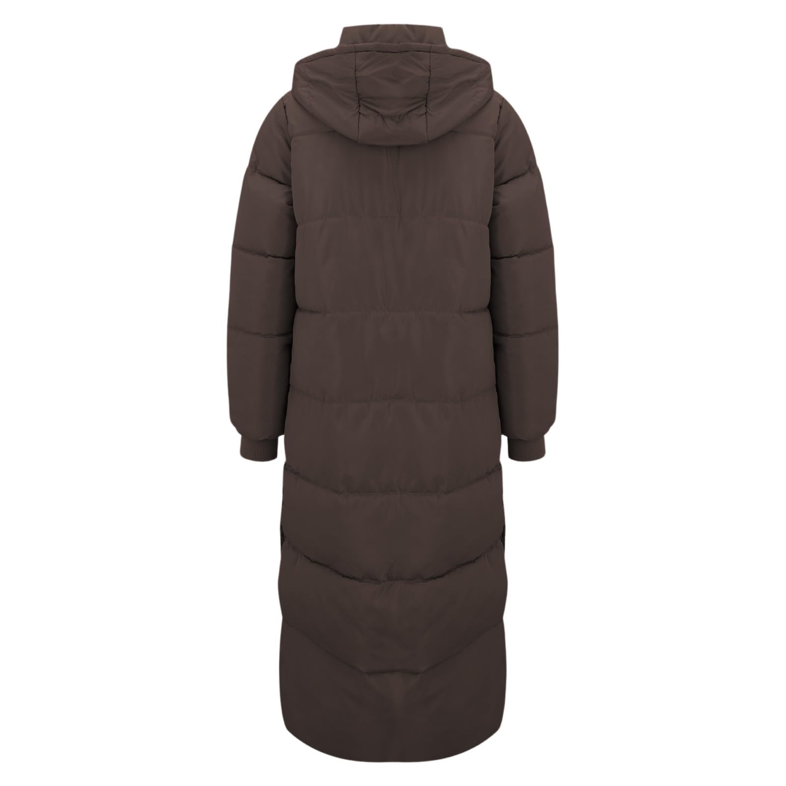 Doudoune Femme Hiver Chaude Longue avec Capuche Manteau Matelassé