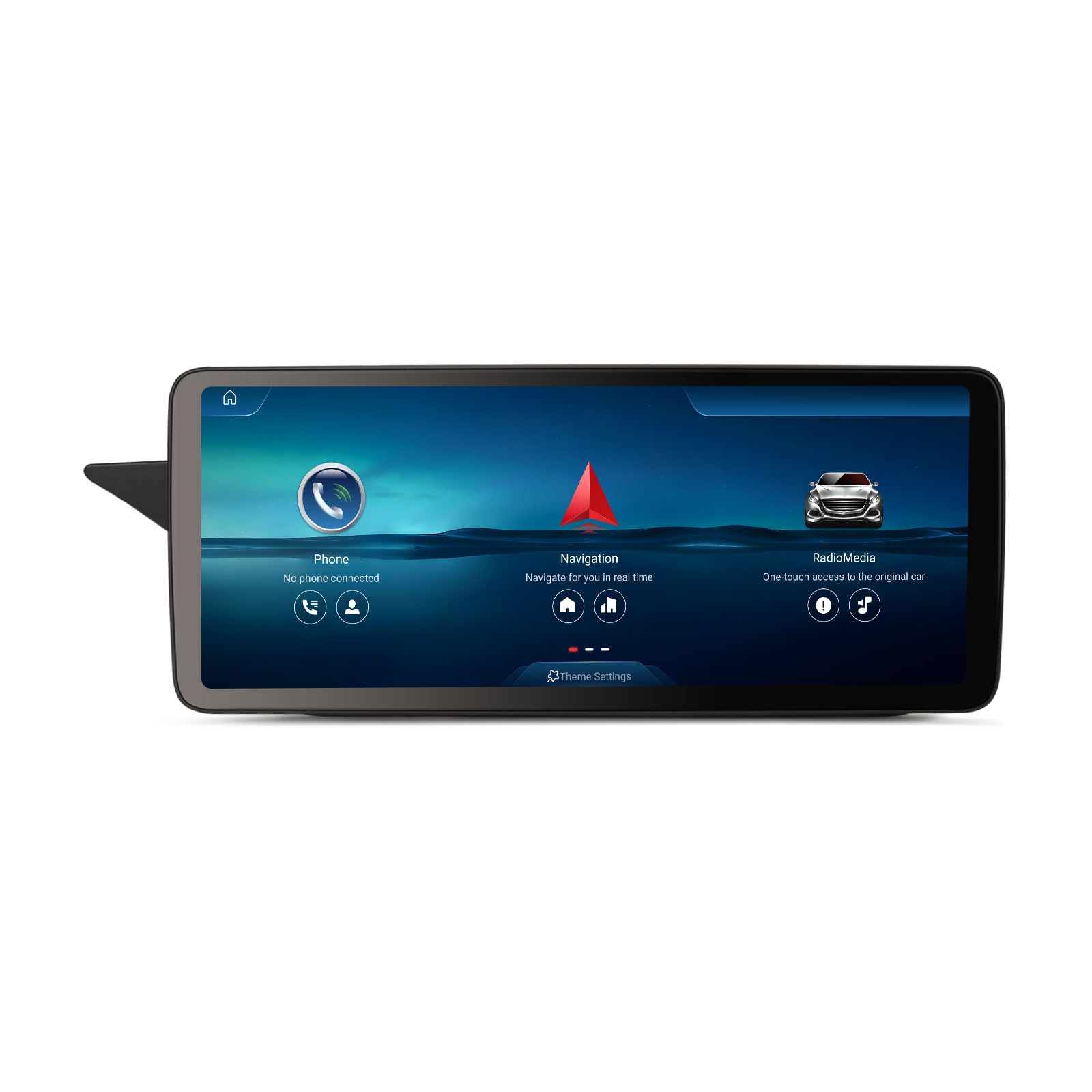 GABITECH CarPlay Android Auto Für Mercedes Benz A B C CLA GLK ML E SLK NTG4. 5 Autoradio (Harman Becker Box Modul, Plug And Play