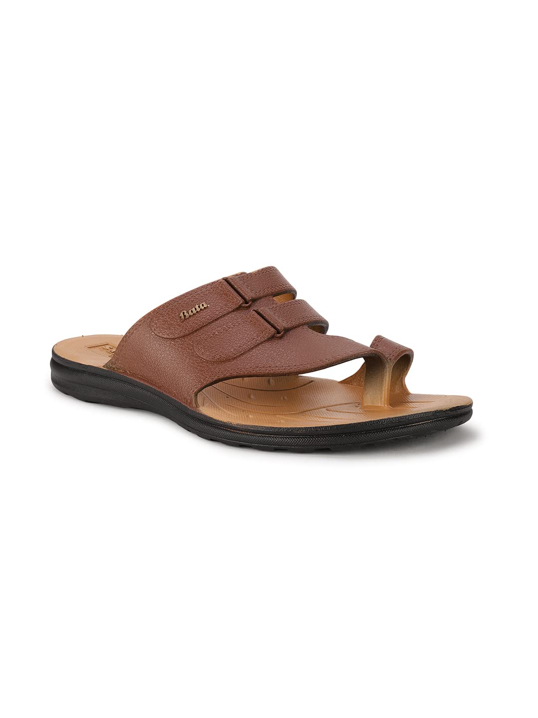 Bata Mens NEW ROBIN Toe Ring Slippers (8724366_DARK BROWN_7 UK) (B09316SX8K) Amazon Price History, Amazon Price Tracker