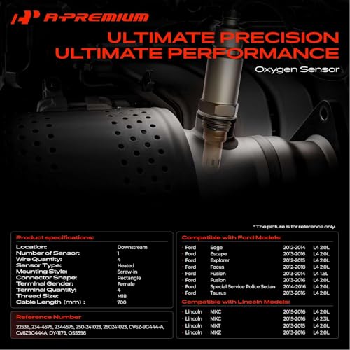 Sensor de Oxígeno Downstream A-Premium Compatible Ford miniatura 2