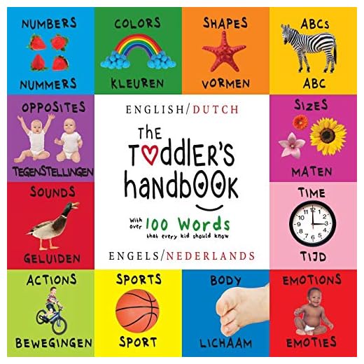 The Toddler's Handbook: Bilingual English / Dutch - 100 Words